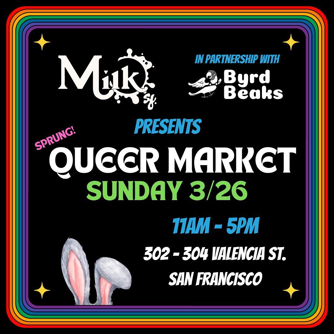 queer art market, march 26