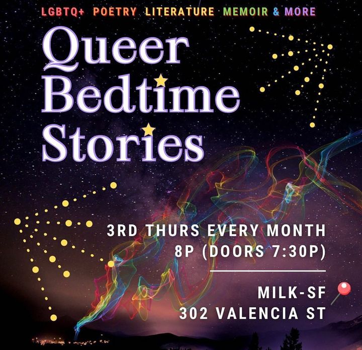 queer bedtime stories third thursday of the month